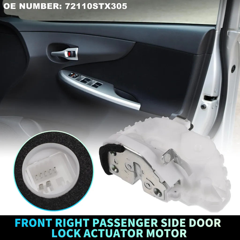 Réparation Serrure Porte Avant Droit Acura TL TSX MDX Pièce 72110STX305