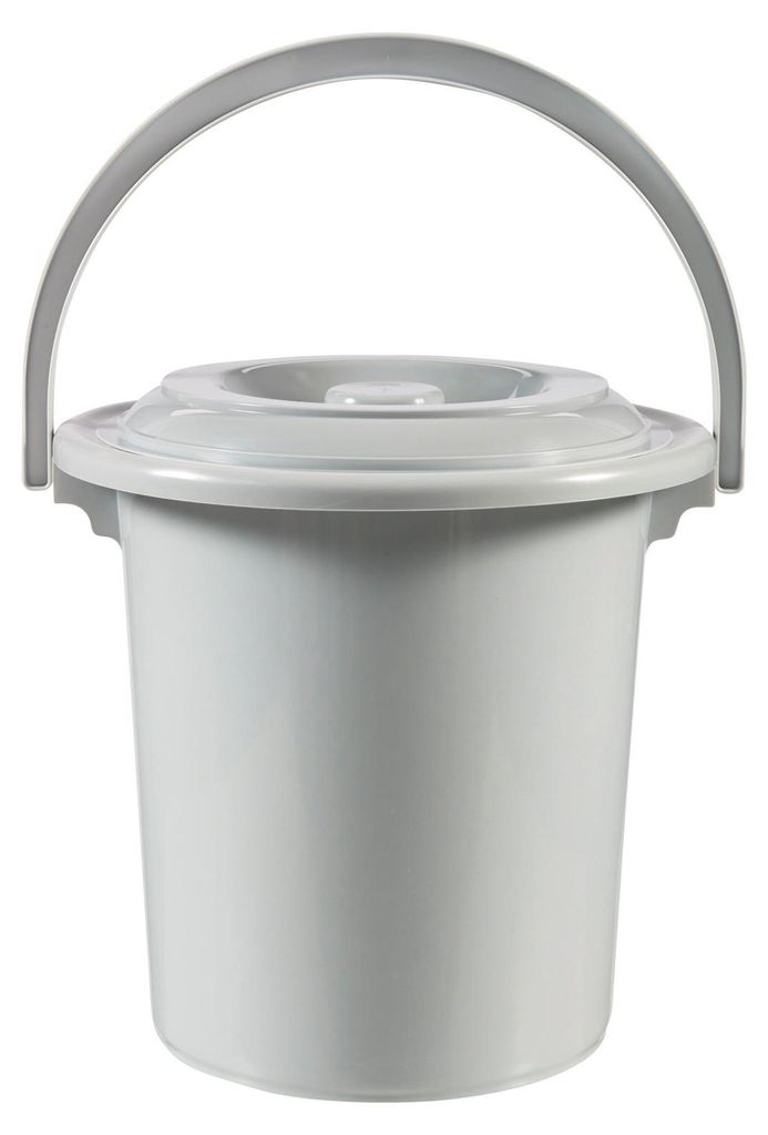 Curver Toiletemmer 10L Lichtgrijs Image du produit 