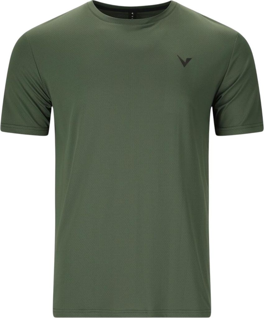 VIRTUS Roger V3 Hyperstretch Herren Sport T-Shirt mit Quick-Dry grün M
