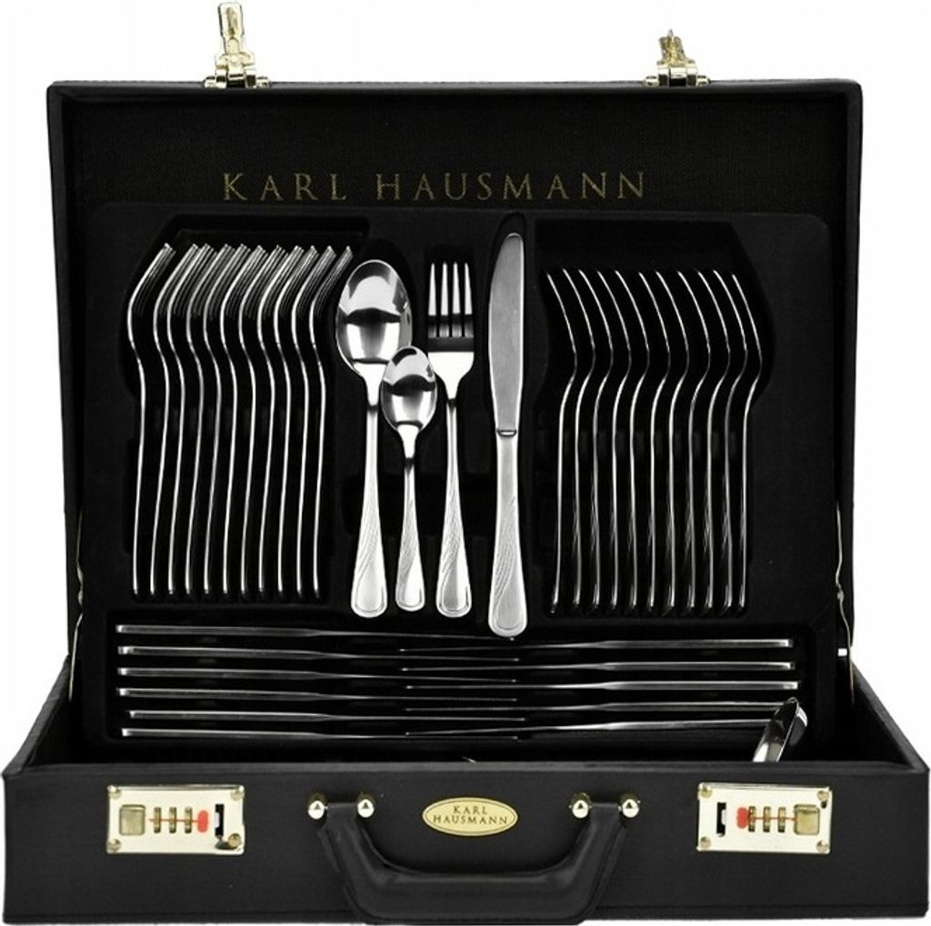 Karl Hausmann 72tlg Set Tafelbesteck Besteckset Eveline, Produktbild 