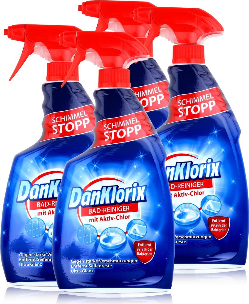 DanKlorix Bad-Reiniger mit Aktiv-Chlor 750ml - Produktbild 