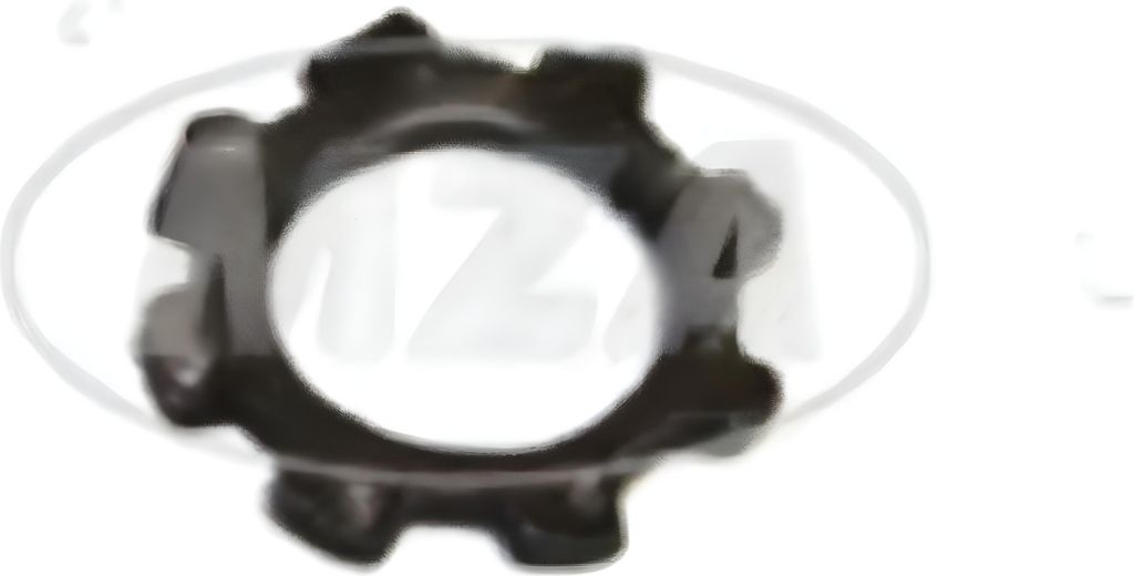 Zahnscheibe A5,3-FSt (DIN 6797) - 5,5x10-0,6 - brüniert