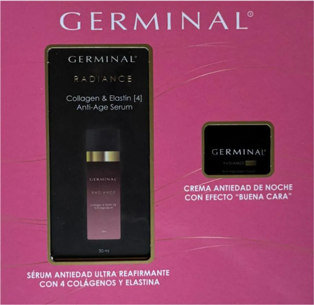 Germinal Action Immédiate Coffret Anti-Âge Éclat Ampoules 2 Pièces