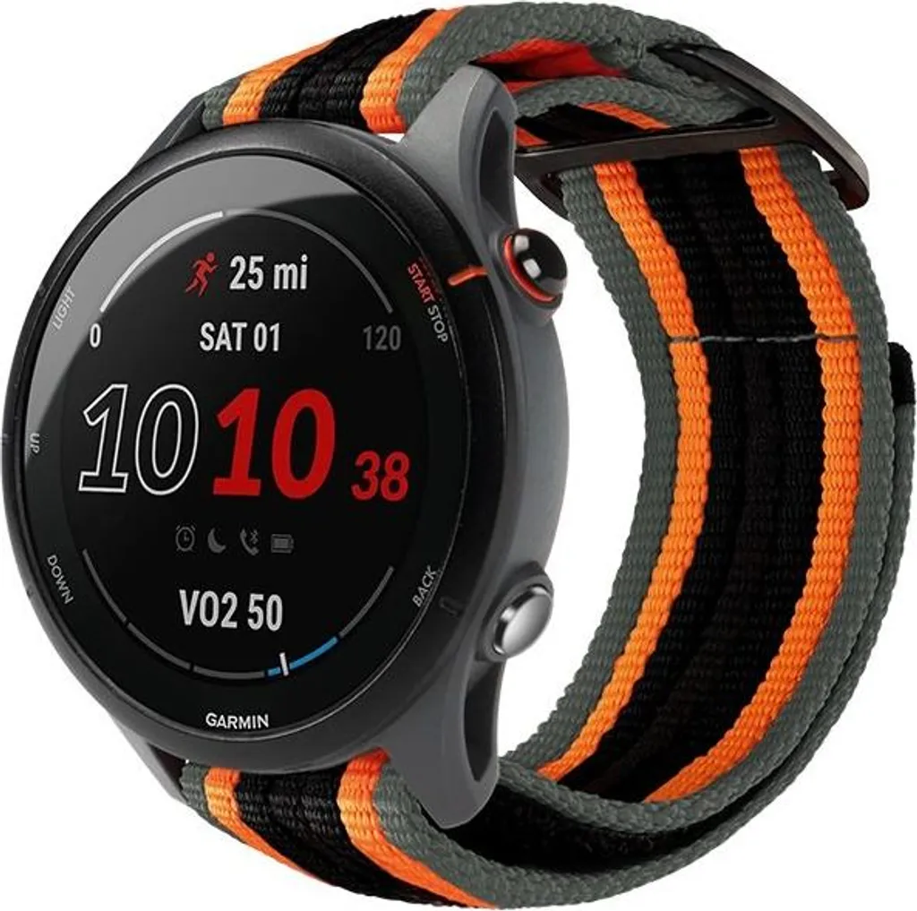 Cinturino Garmin Forerunner 255 Fenix 8 7X INF Nylon Multicolore