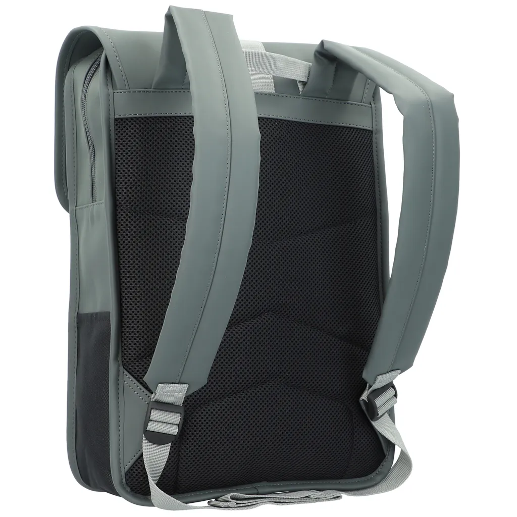 Rains 1370 Buckle Backpack Mini Slate : Sac à dos imperméable gris - 10