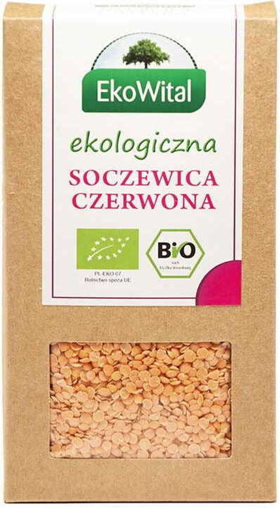 Rote Linsen 500 g EkoWital
