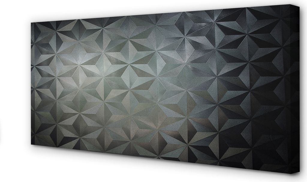 Leinwandbild 140x70 Wandkunst 3d Kegel