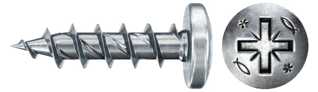 fischer PowerFast II 4,5x30 Pan Head blvz z pełnym gwintem Zdjęcie produktu 