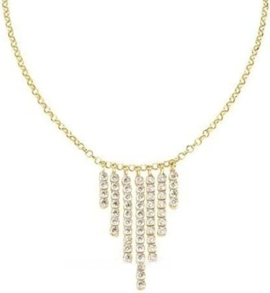 Scheda Tecnica Collana Amen CLTRTNGBZ: Argento 925 e Pavé di Zirconi