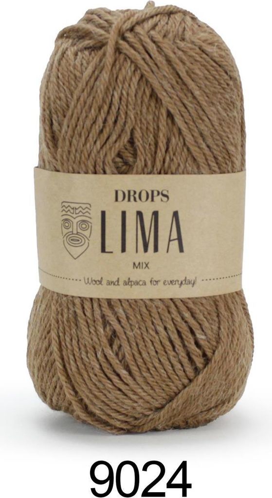 DROPS Lima 9024 hellbraun Produktbild 