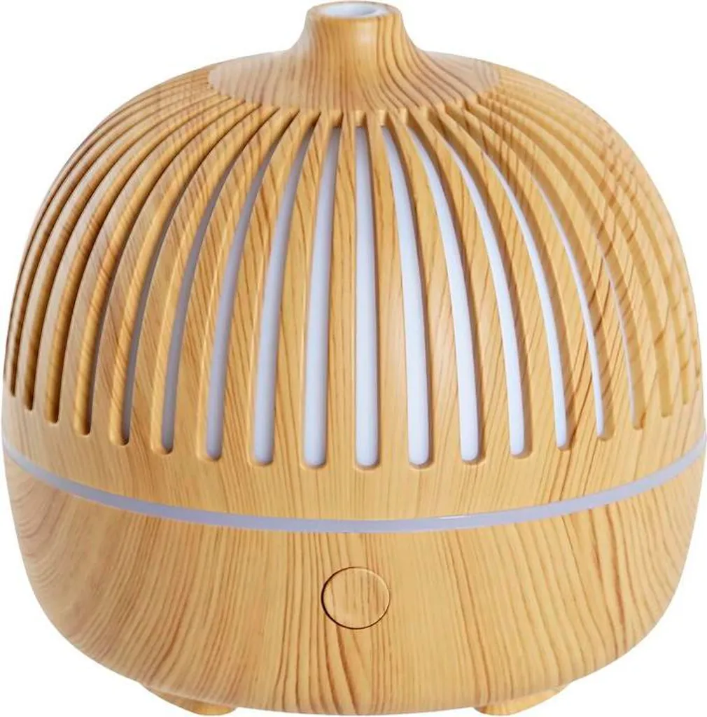 Diffuseur d'arômes DKD Home Decor 180ml - Effet bois naturel et LED