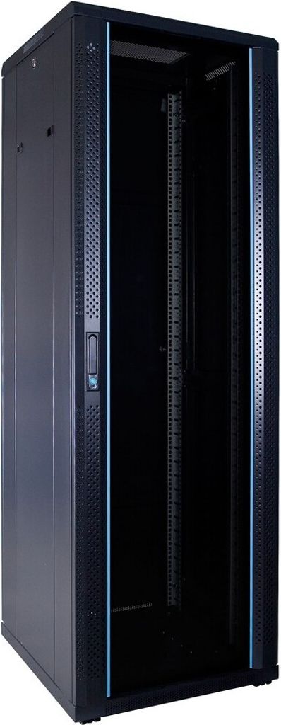 DSIT 37 HE 19” Serverschrank, mit Glastür (BxTxH) 600 x 600 x 1800mm (DS6637)