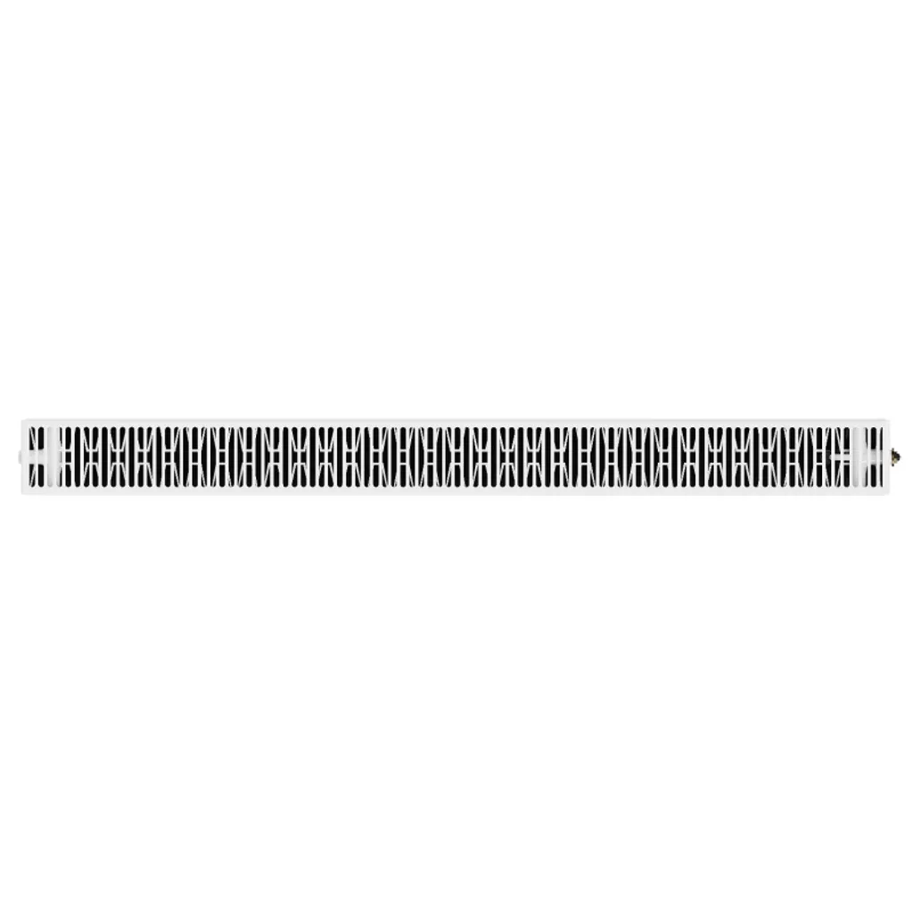 Radiateur à panneaux acier 300x1600mm blanc pour chauffage central