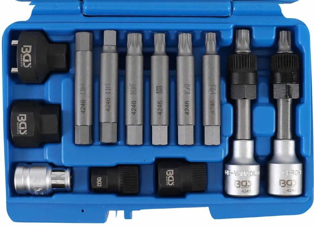 Démonter une poulie alternateur facilement avec le kit 12 pièces BGS 4246
