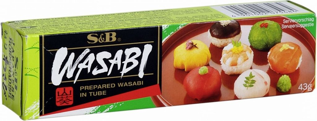 S&B Wasabi Paste 43g | Raifort | Pâte de raifort au wasabi Image du produit 