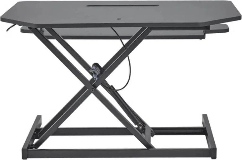 Bureau Informatique Compact à 2 Niveaux pour Télétravail et Petit Bureau