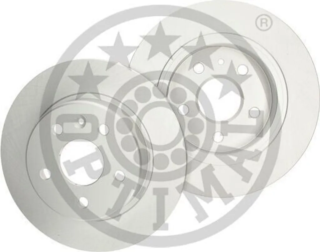 2 Disques de Frein Arrière OPTIMAL BS-9376C pour OPEL Astra K Sports Tourer