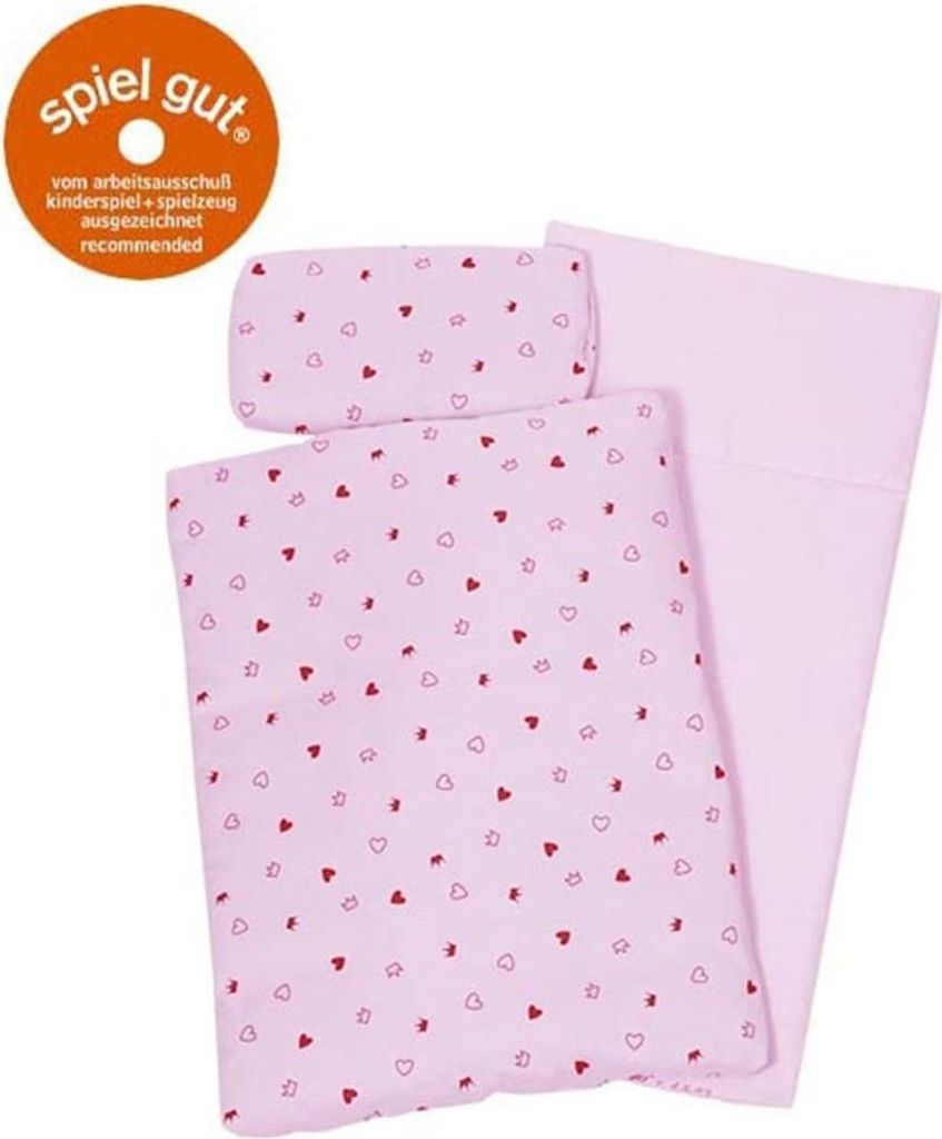 Goki 51861, posteľné prádlo pre bábiku, 3 rok / roky, 160 g Obrázok produktu 