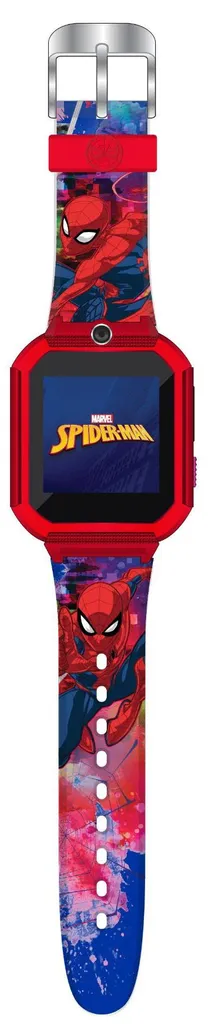 Montre connectée Spiderman rouge avec écran tactile et jeux