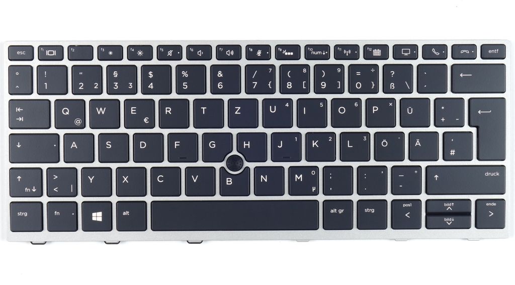 Clavier HP 46021AD Pour Station HP9000/300 - Disposition Allemande QWERTZ, Occasion
