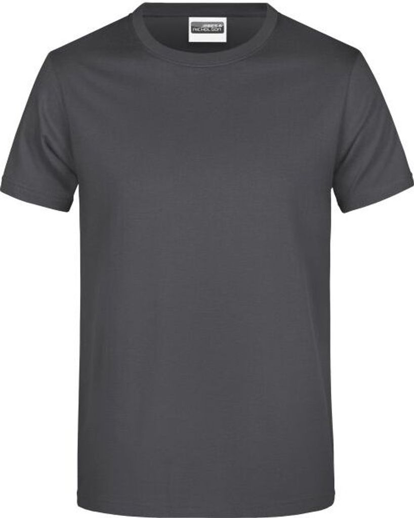 Promo-T Man 180 Klassisches T-Shirt graphite, Gr. 4XL