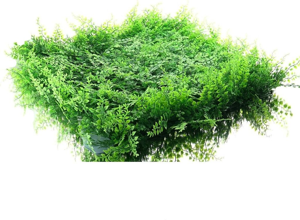 Kaemingk Grünpflanzen Wandpanele Grün quadratisch 50 x 50 cm - Kunstpflanzen