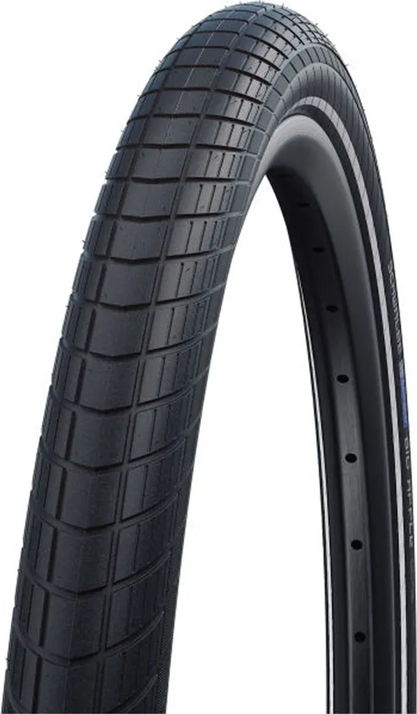 Pneu anti-crevaison Big Apple 20x2.00 Addix RaceGuard avec Reflex Noir