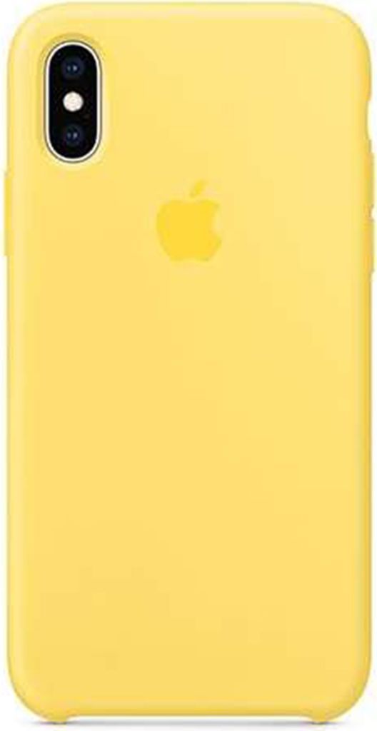 Silikonové pouzdro Canary Yellow pro Apple iPhone Xs / X Obrázek produktu 