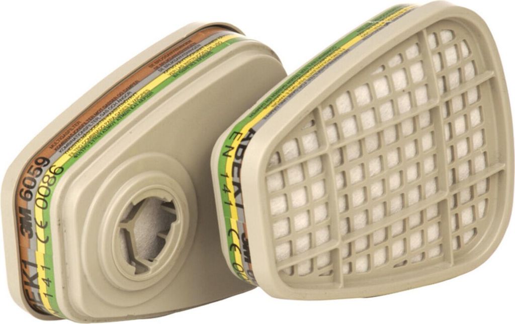 3M 6059 Filter – ABEK1 – 2 Pieces Produktbild 