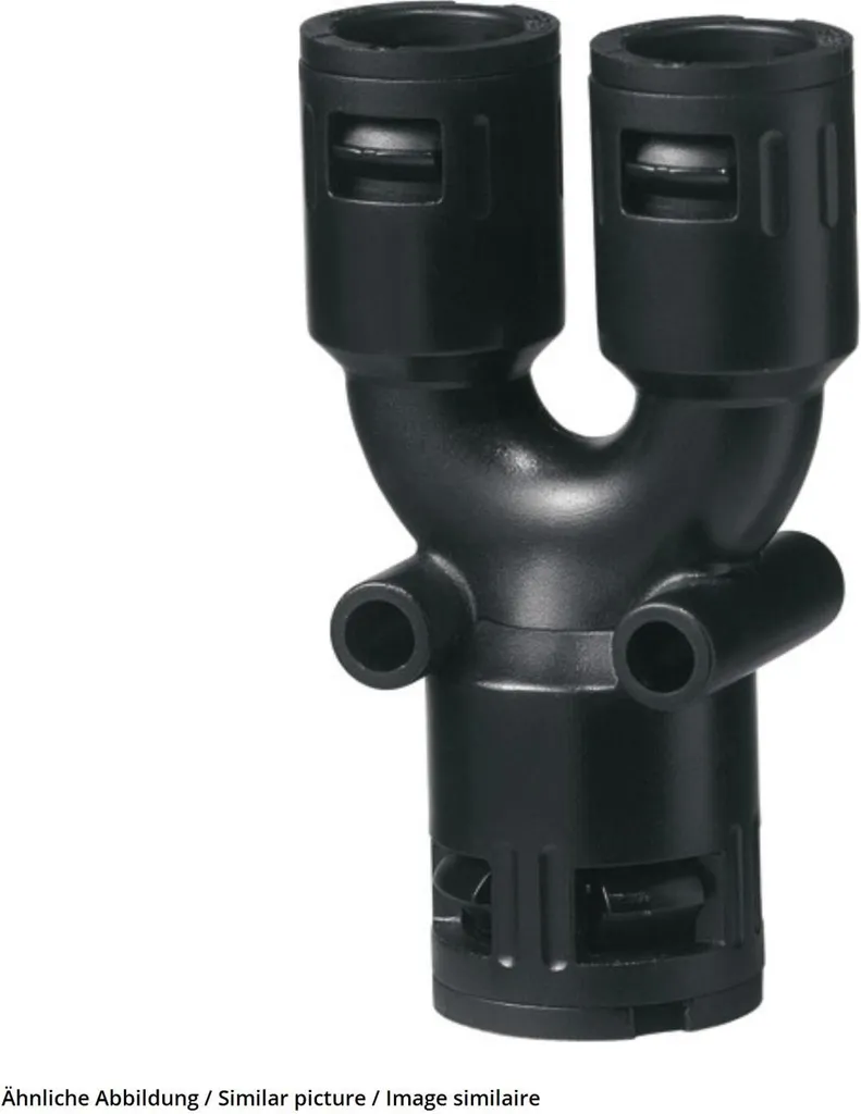 Raccord Silvyn Klick-Y PA6 3x16 BK Lapp noir pour gaines annelées