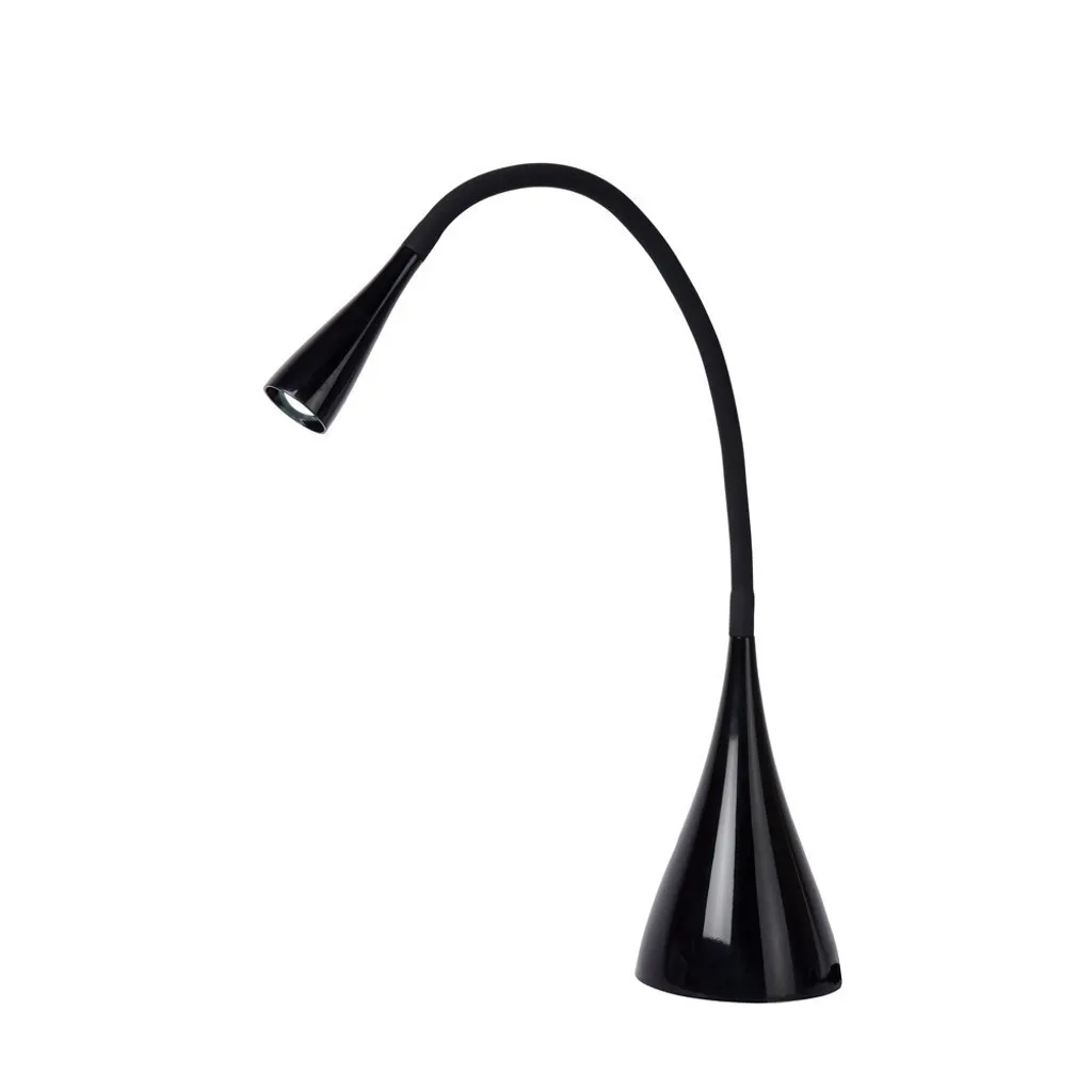 Lampe de lecture LED ZOZY Lucide Flexible pour Bureau et Table de Chevet