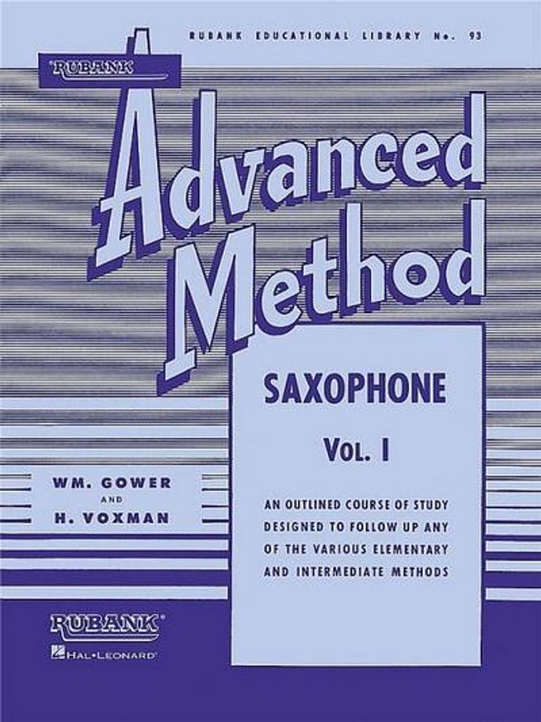 Rubank Advanced Method - Saxophone Vol. 1 (Rubank Image du produit 