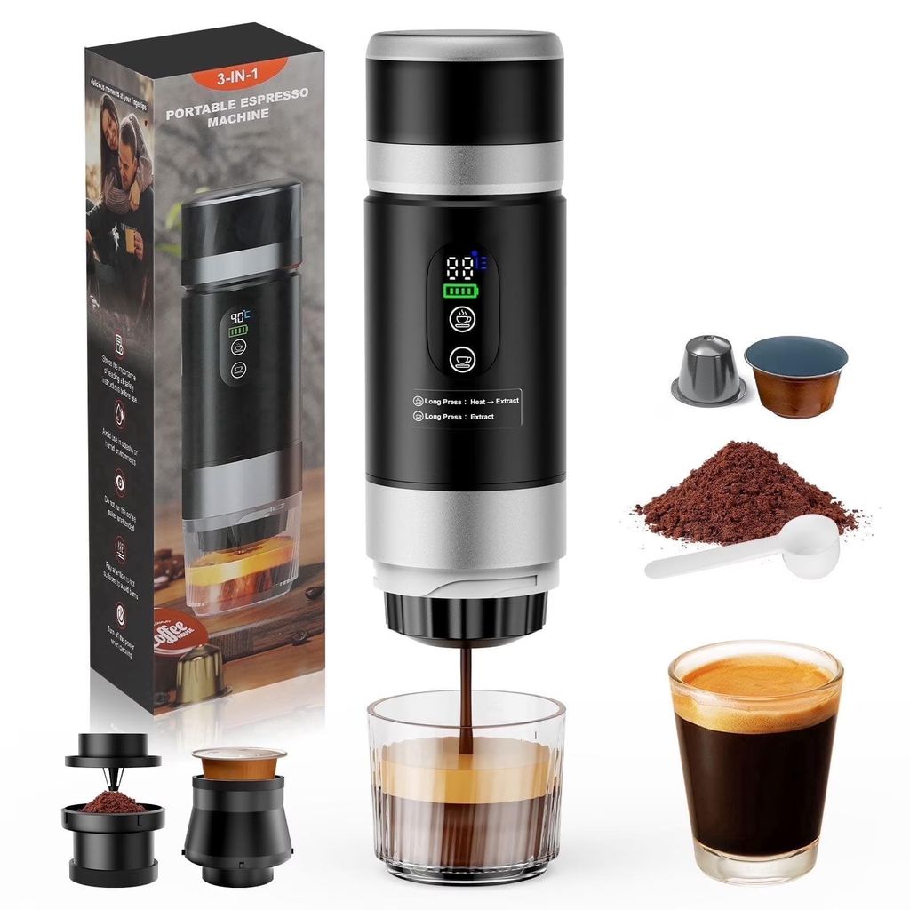 Tragbare Kaffeemaschine, Elektrische espressomaschine Produktbild 