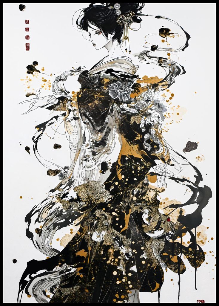 Plakat 67,5x95cm Tinten-Odysseen