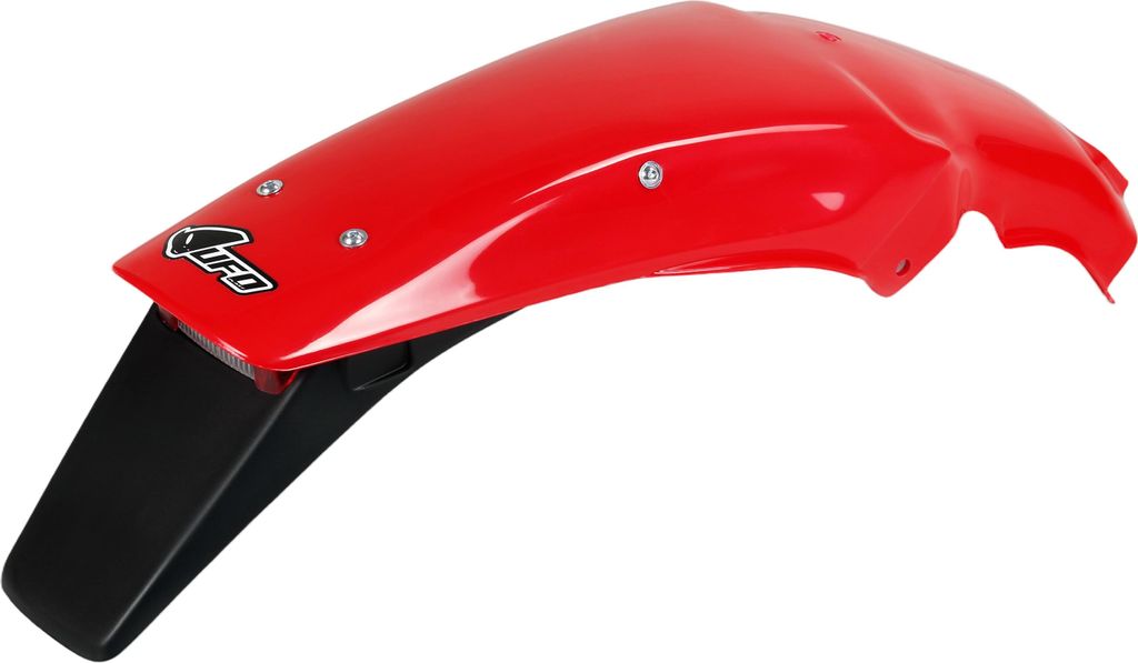 Kotflügelverkleidung UFO PLAST Abdeckung Schutzblech hinten, Farbe:rot OEM 00-26