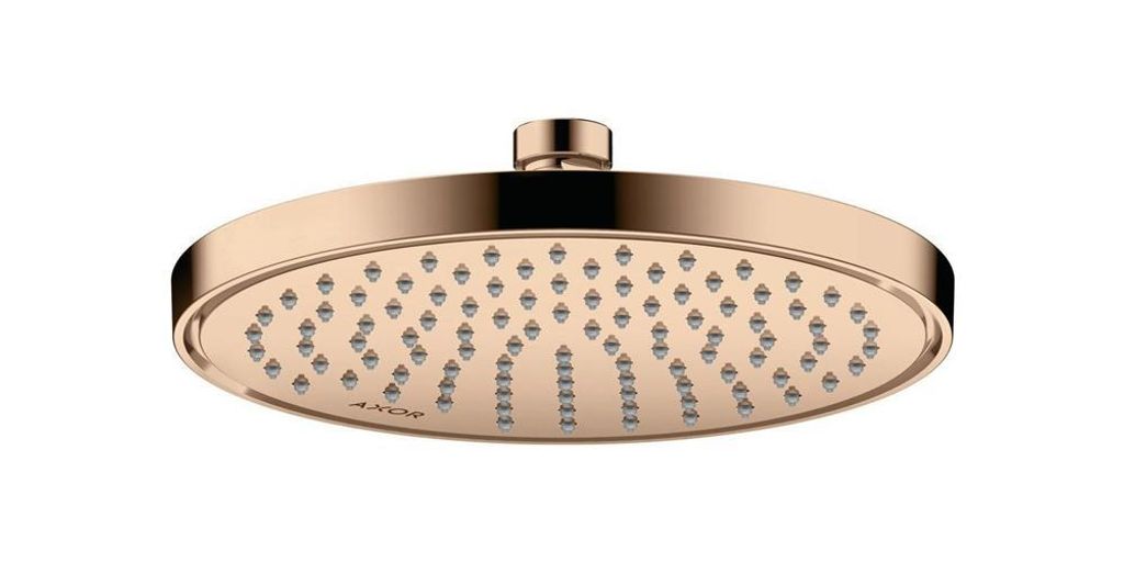 hansgrohe AXOR ShowerSolutions Duschkopf 220, 1 Strahlart, wassersparend+, 35388300