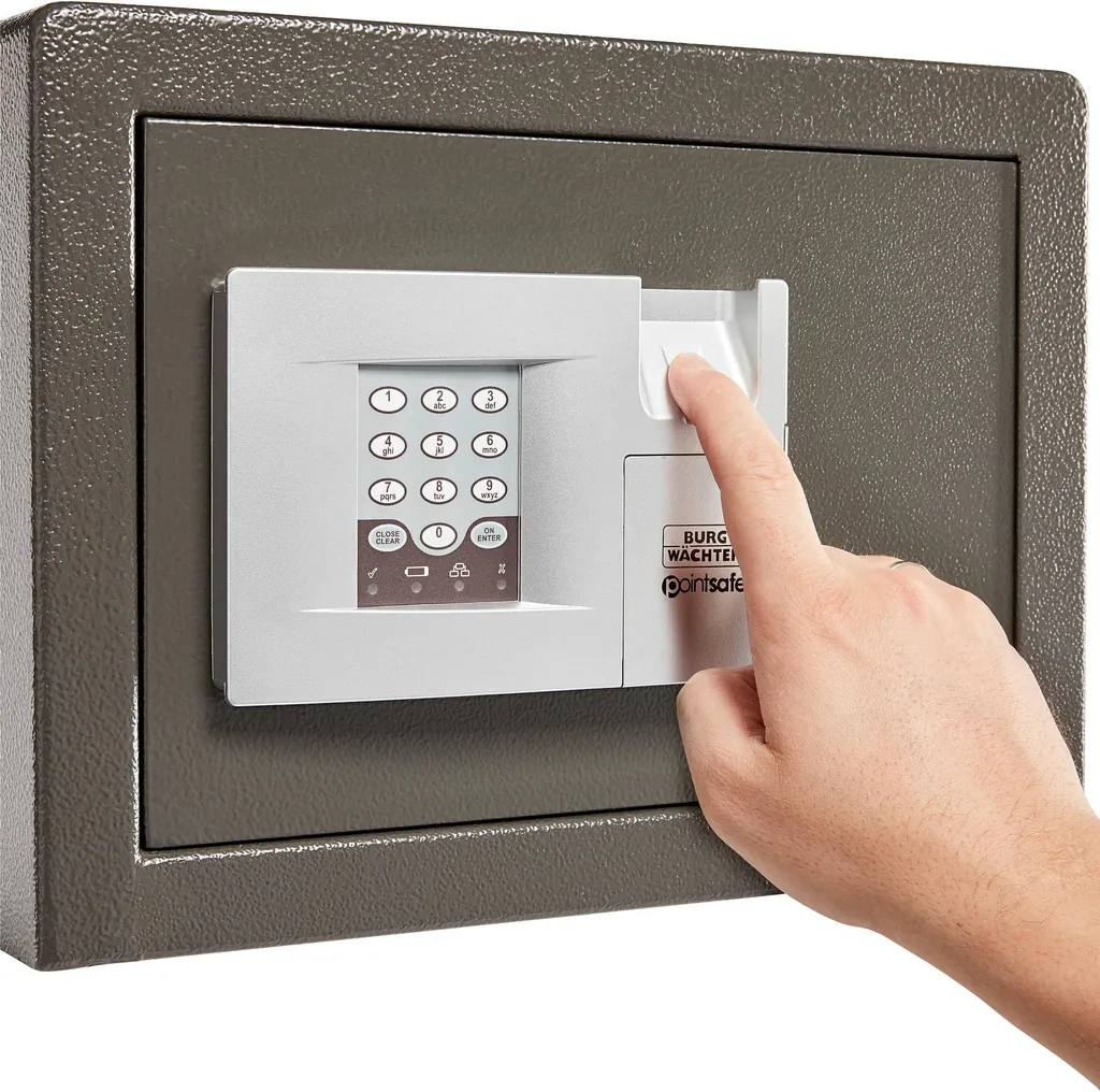 PointSafe P2 E FS Coffre-fort à lecteur biométrique et code de secours - 20