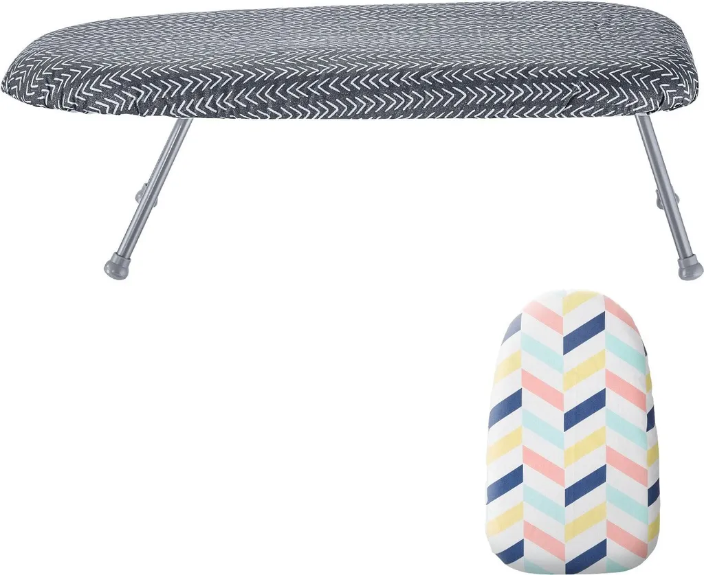 Table à repasser pour petits espaces compatible centrale vapeur inox - 9