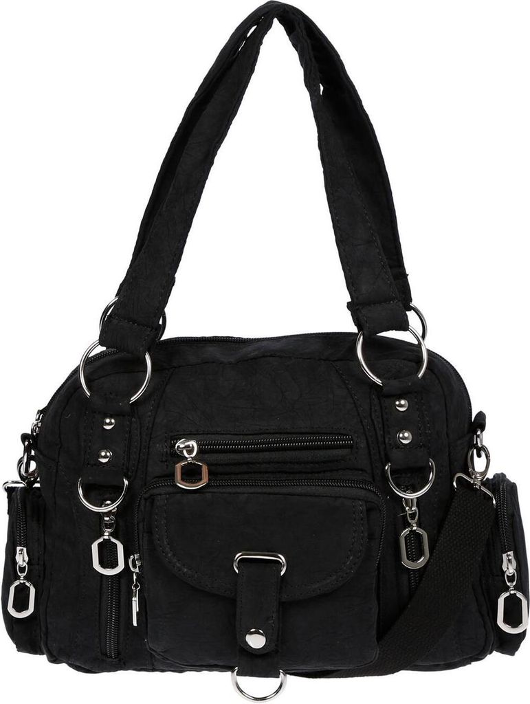 Damenhandtasche Schultertasche Tasche Umhängetasche Canvas Produktbild 