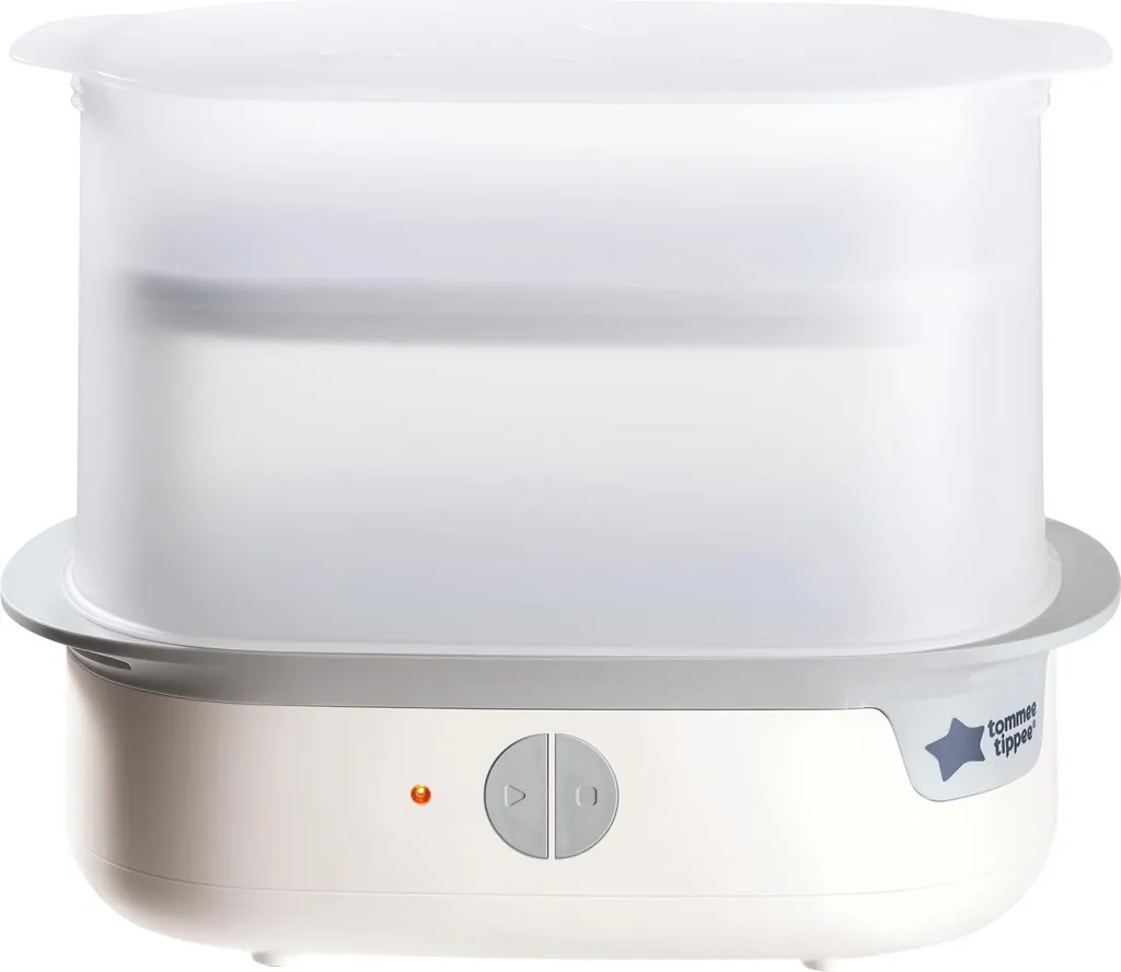 Stérilisateur de biberons électrique vapeur Tommee Tippee Blanc pur