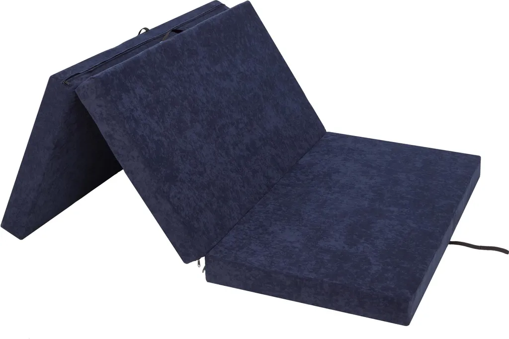 Matelas d'Invité Pliant 120x200 cm - Lit de Secours Confortable et Large