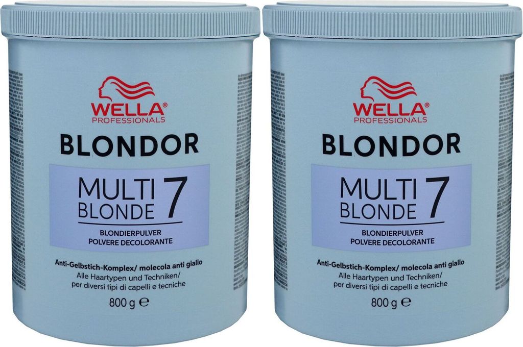 Wella Blondor Multi Blonde Powder 2 x 800 g Pulver Produktbild 