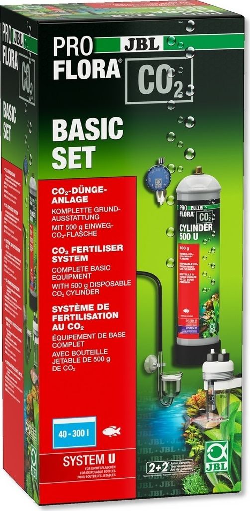 JBL Proflora System U Basic Set Basic Co2 Düngeanlage Produktbild 