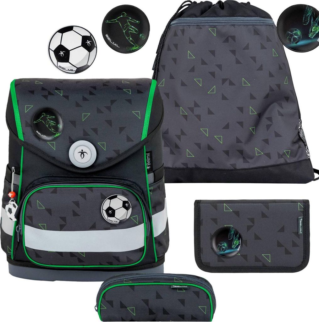 Belmil Compact ergonomisches Schulranzen-Set 5-teilig Produktbild 