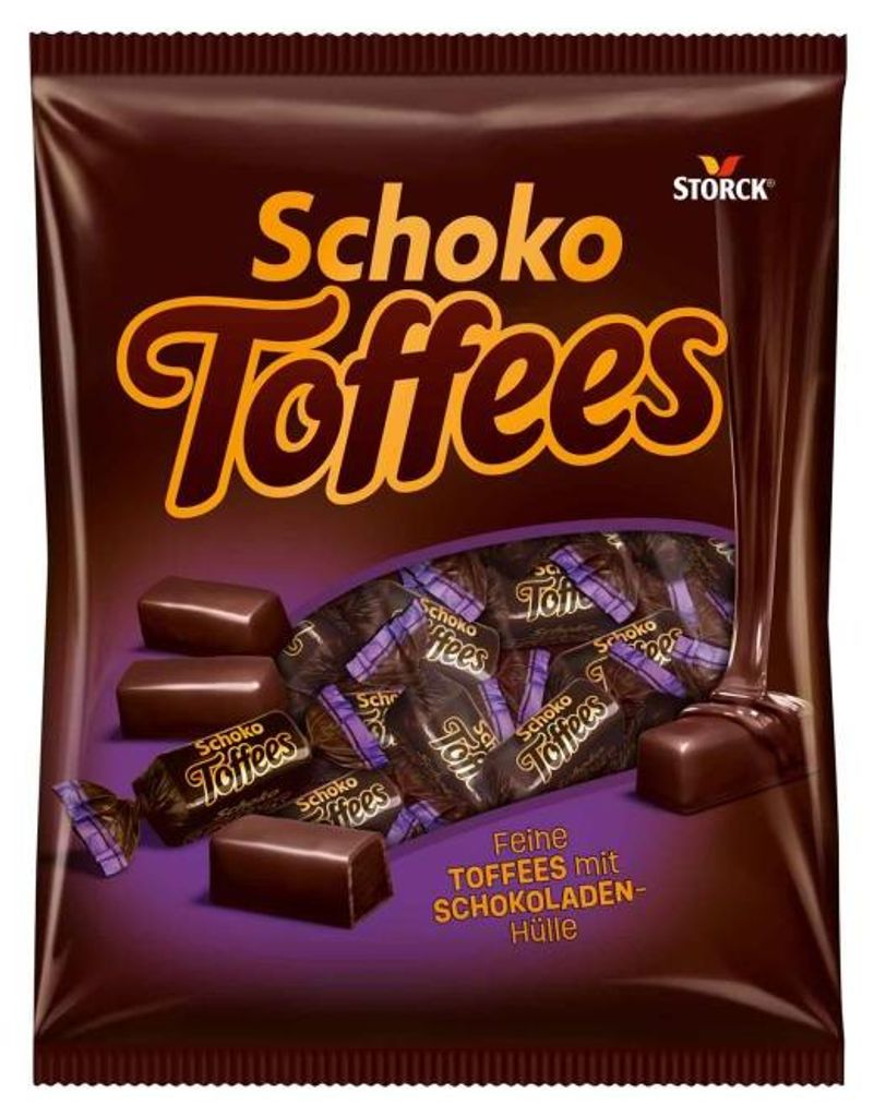 Storck - Bunte Welt - Schoko Toffees - 325g Tüte Produktbild 