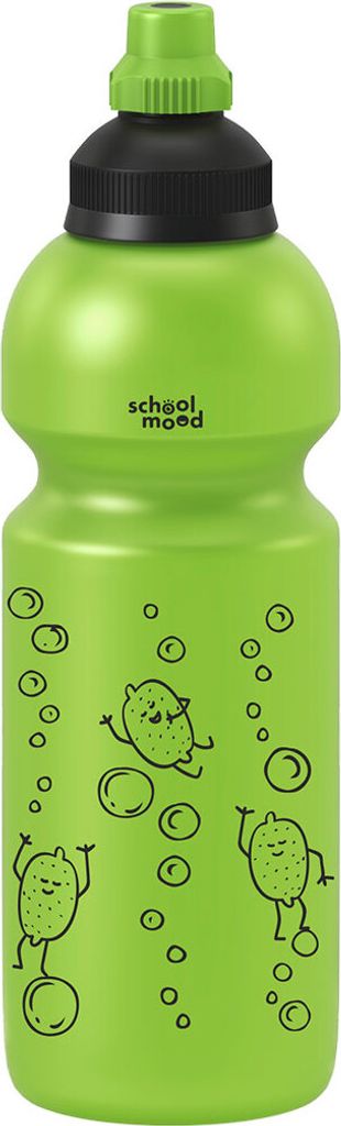 School-Mood bouteille d'eau Drinking Bottle Lime vert Image du produit 