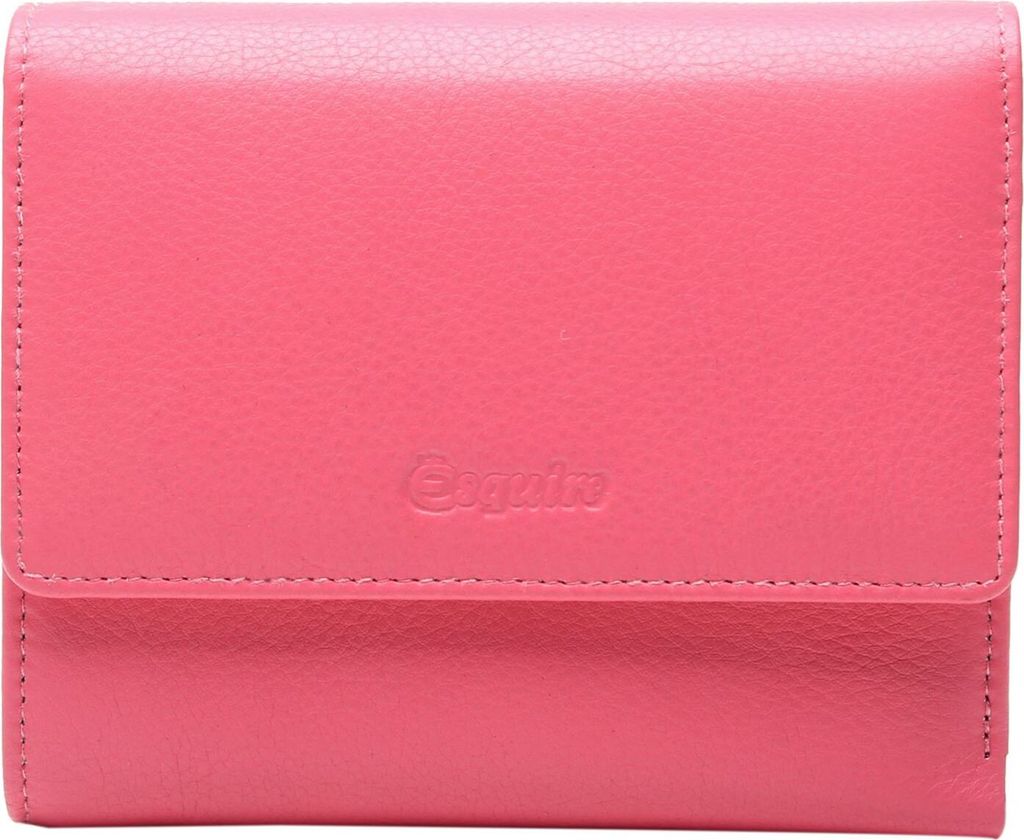 Esquire Leder Geldbörse Viktoria Flap Wallet Salmon pink Produktbild 