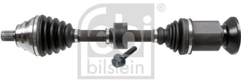 Cardan de transmission arrière FEBI 183342 compatible Audi Q3 et VW Tiguan