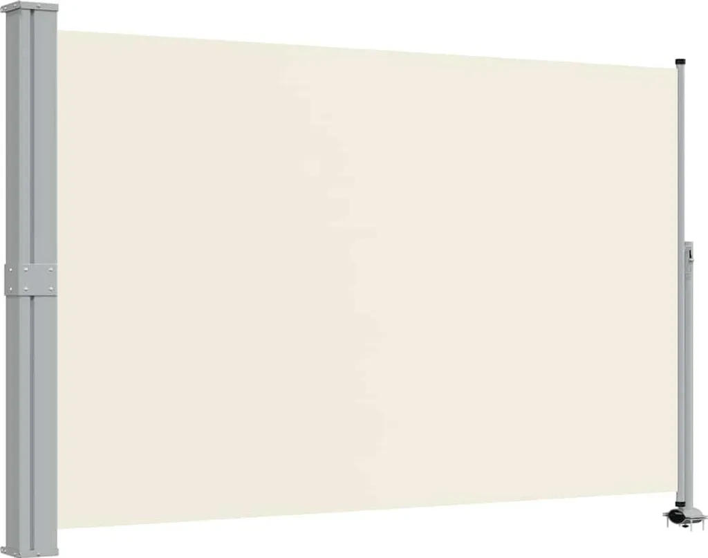 vidaXL Tenda laterale estensibile 160x300 cm crema