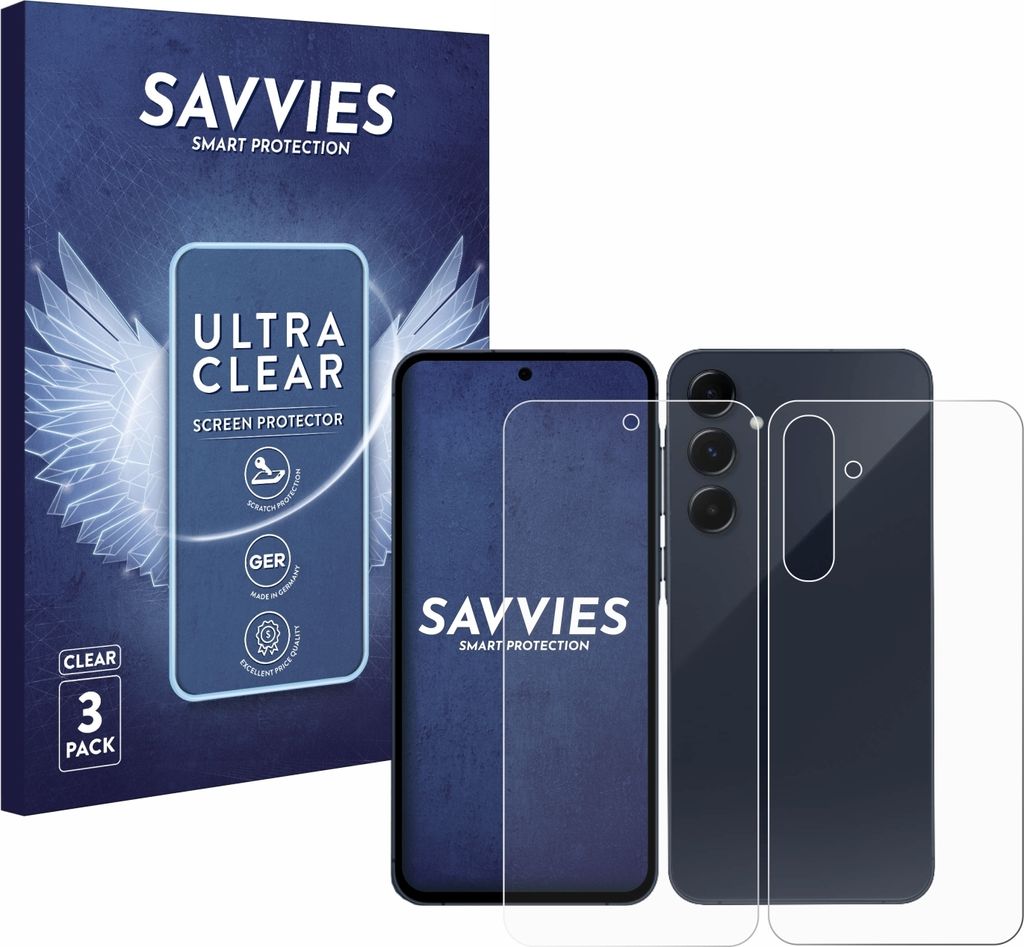 6x Für Samsung Galaxy A35 5G (Display+Rückseite) Produktbild 